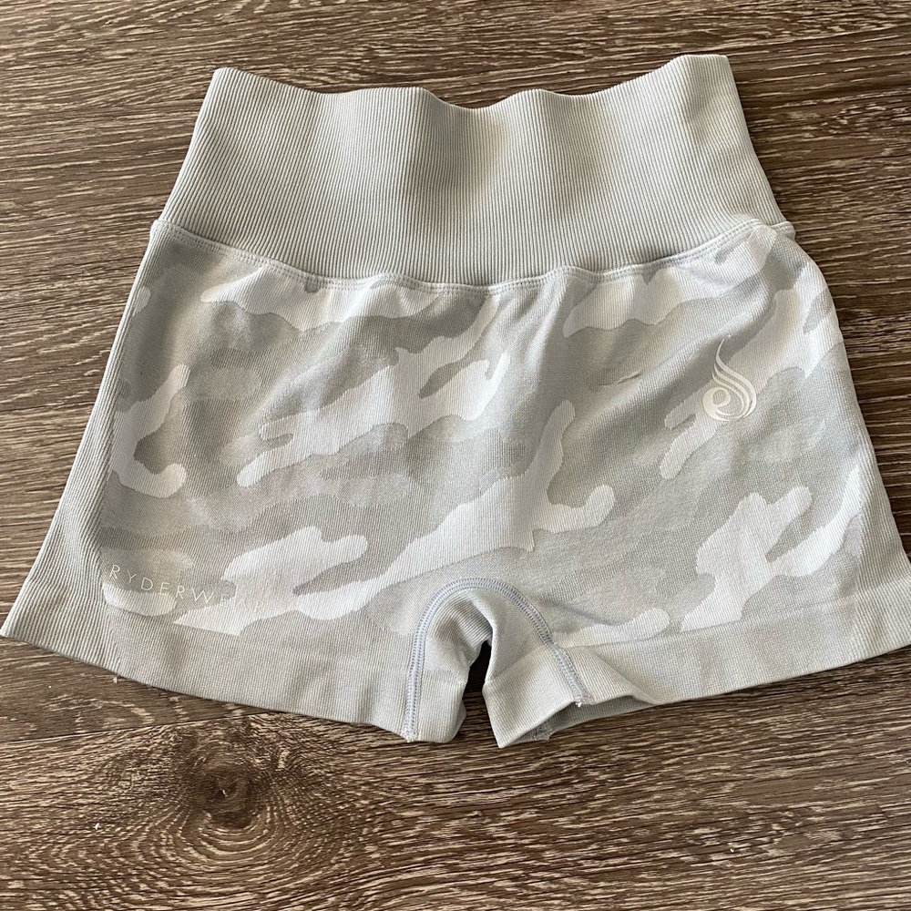 ryderwear gray camo shorts